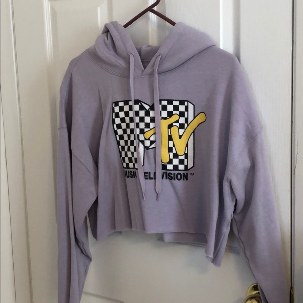 MTV Cropped Sweatshirt